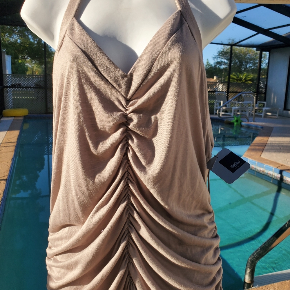 Mossimo Taupe colored halter